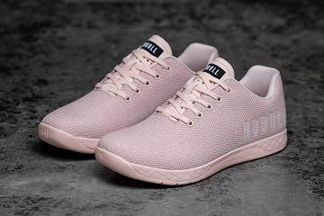 Pink Nobull Blush Heather Women's Trainers | CA A2067H